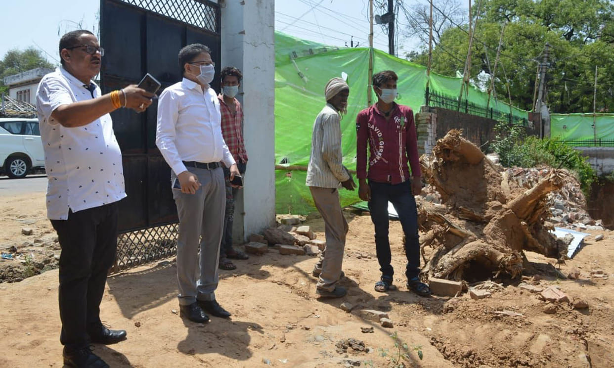 Report on senior doctor in illegal excavation of basement