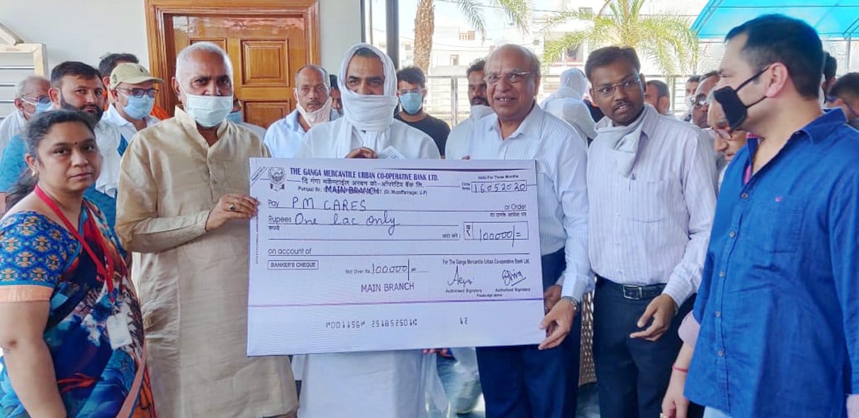 PM Career Fund checks given to Dr. Balyan
