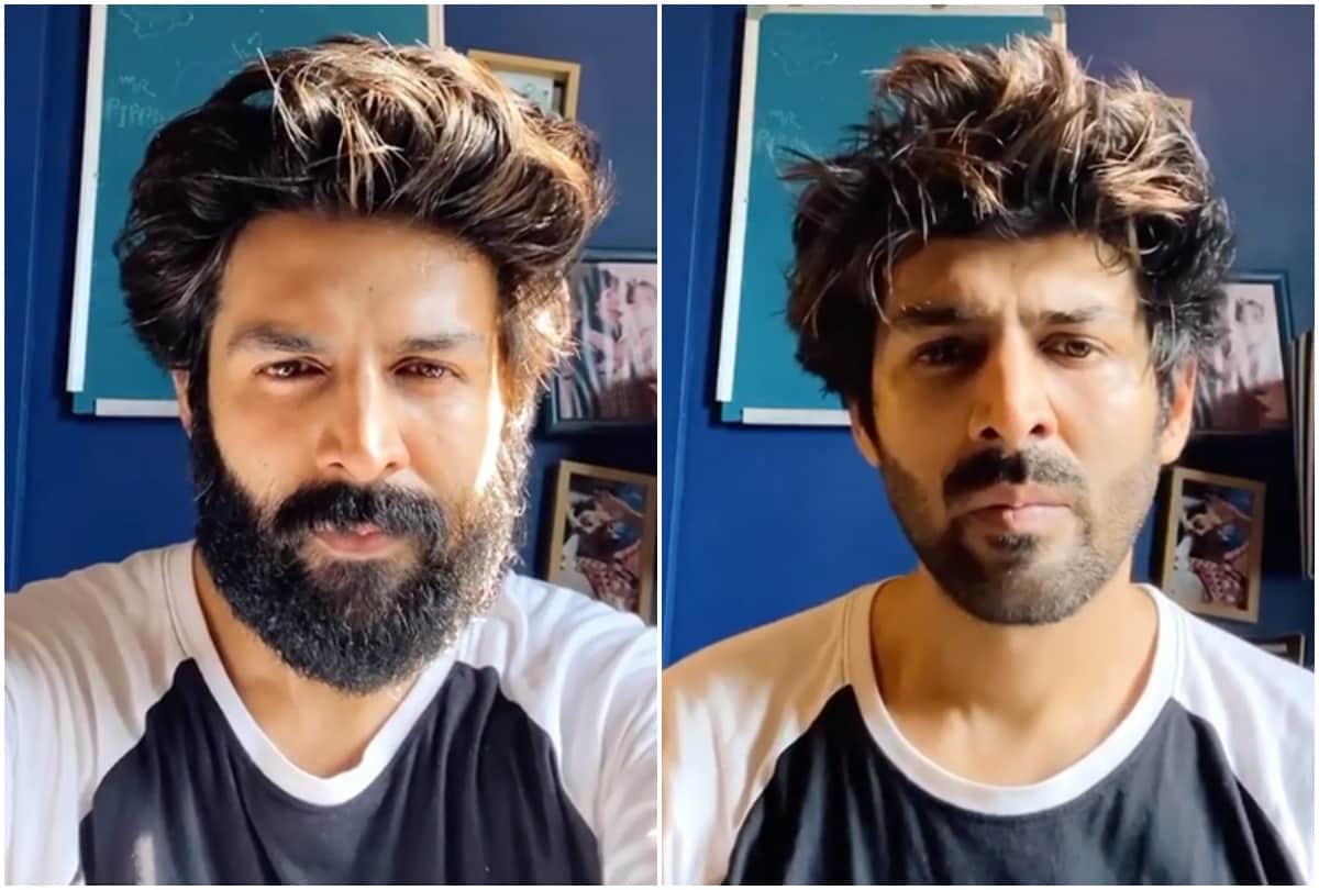 Kartik Aaryan Mother Cheated For his Clean Shave Look Angry actor Says Mummy Sahi Khel Gayi