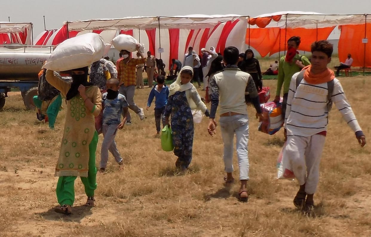 Hathras: Right after speaking with moist eyes, the right government has cared for us