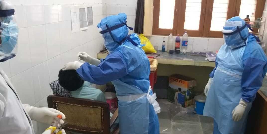 As soon as the infected cases are found in the village of Barala, the scope of the containment zone increased in the district