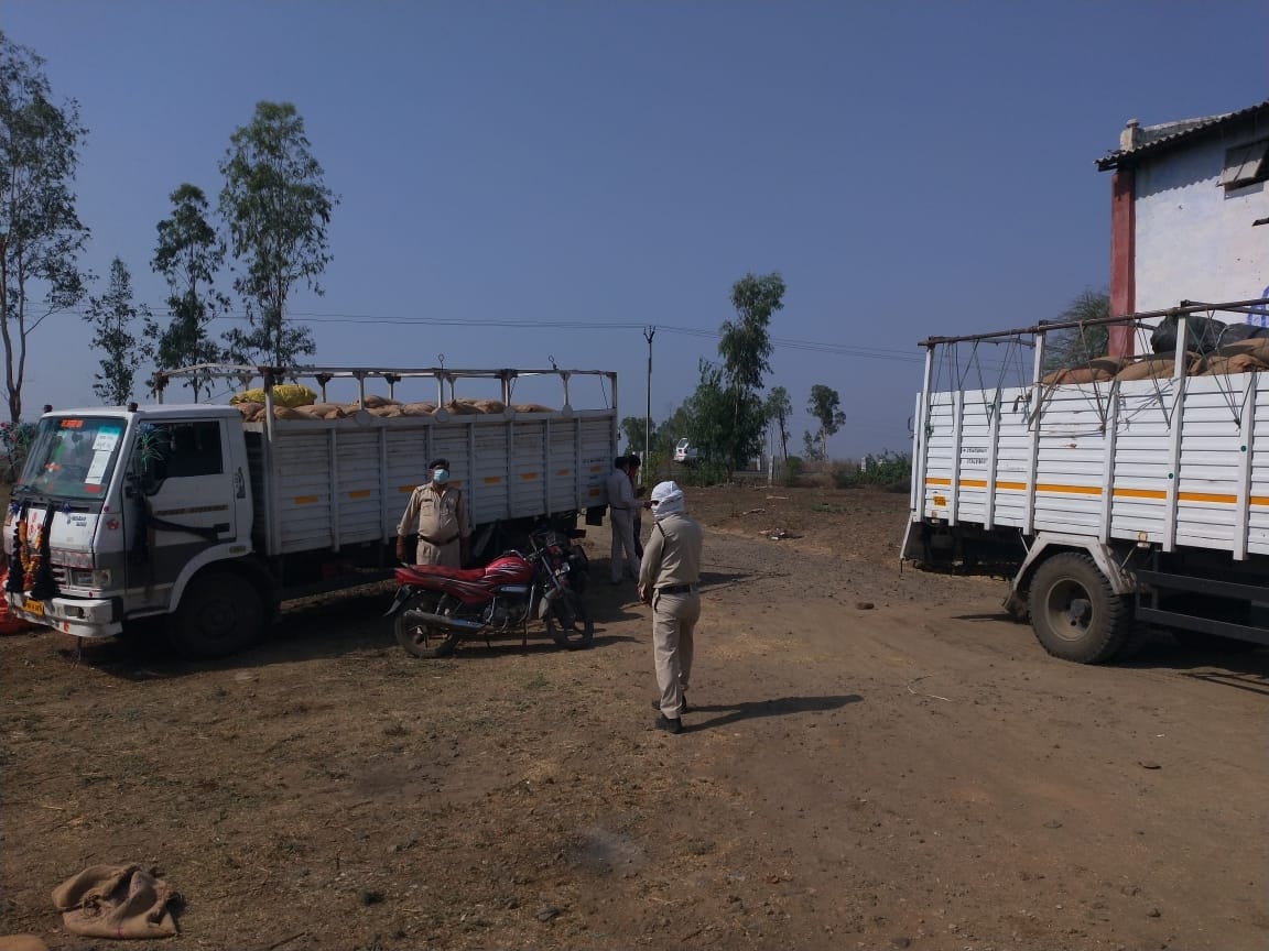 lalitpur's wheat found in sager mandi