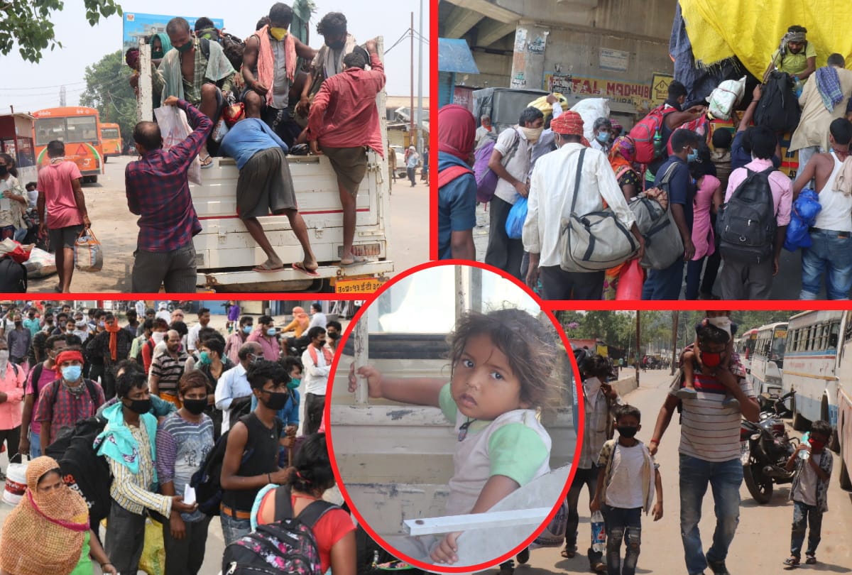 Migrant workers suffered after Government arrangement in gorakhpur