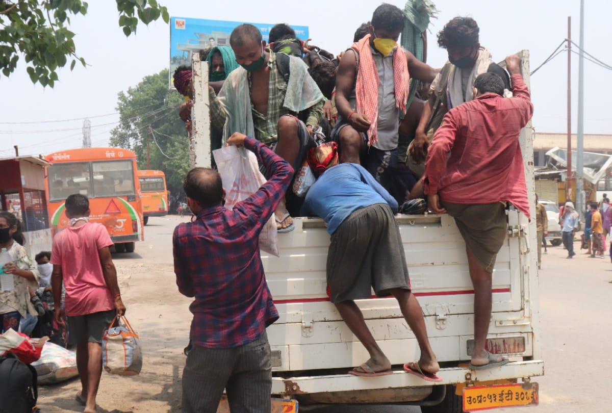 Migrant workers suffered after Government arrangement in gorakhpur