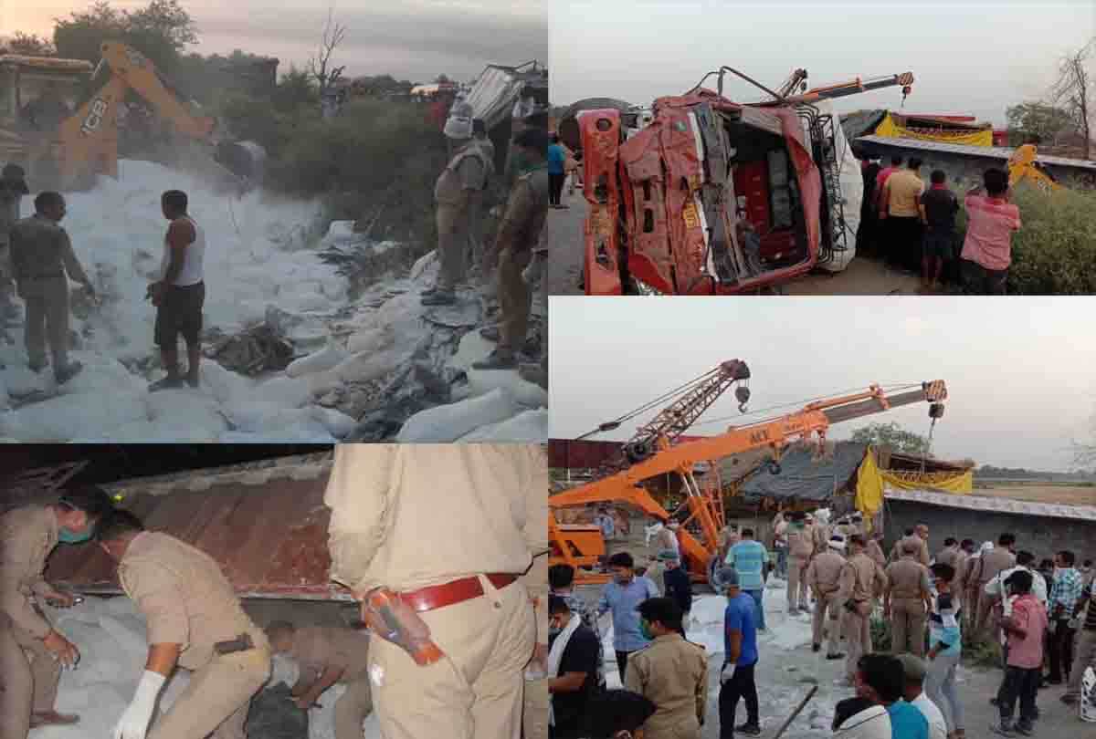 Lockdown: youth missing in Auraiya accident