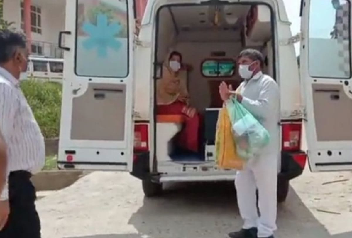 covid 19 positive woman recovered discharged from hospital in mandi himachal pradesh