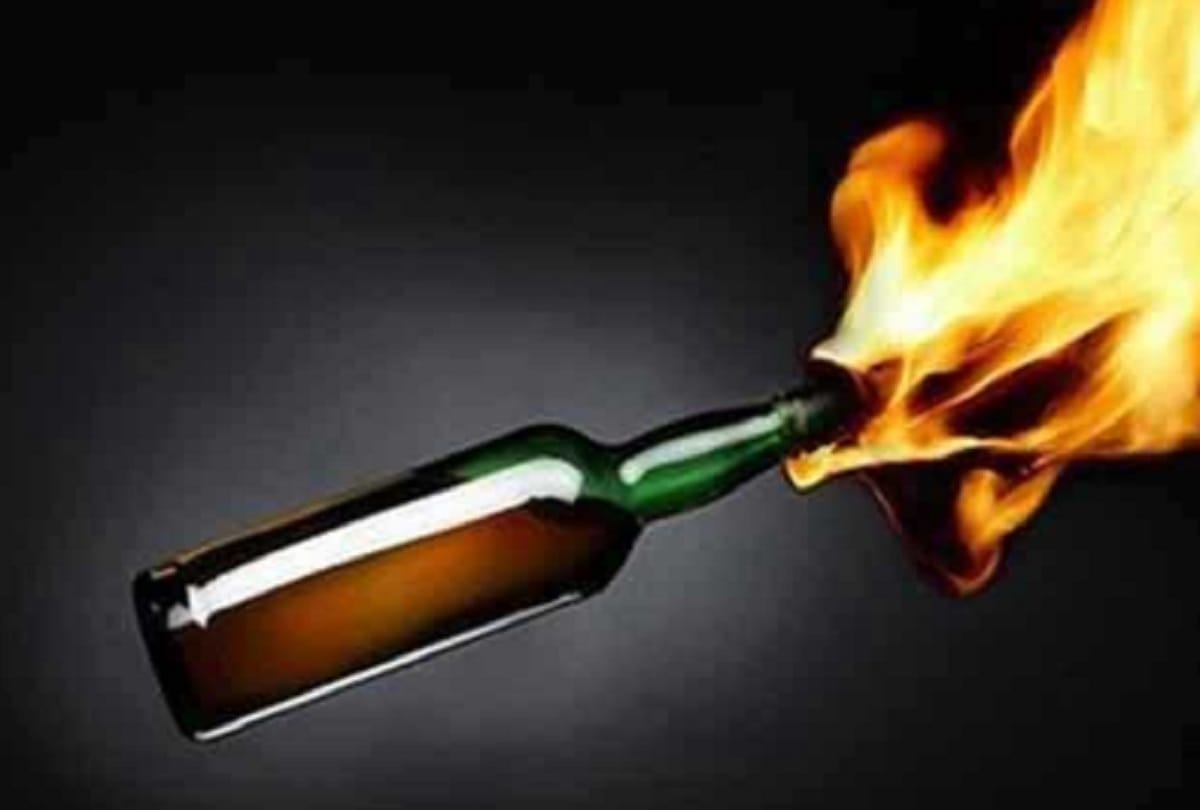 Petrol bomb thrown on Amar Kaul temple in srinagar