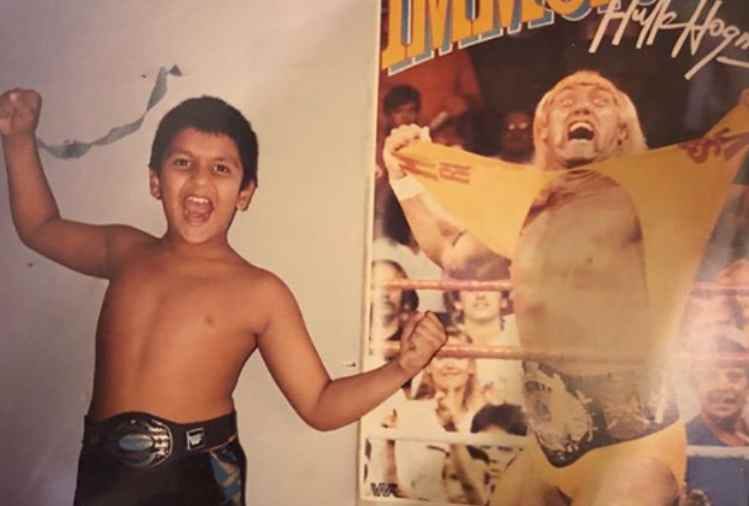 ranveer singh share two photos childhood picture didn't recognize