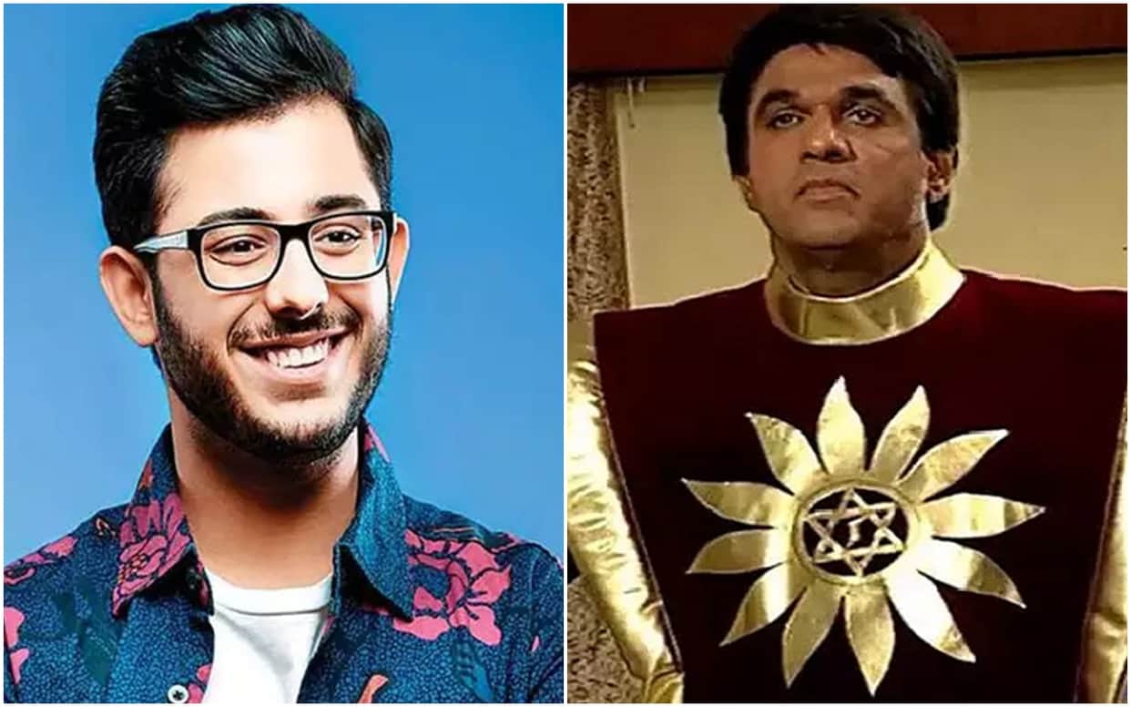 Mukesh Khanna Aka Shaktimaan Support CarryMinati TikTok Roast Video Youtuber Vs Tiktok