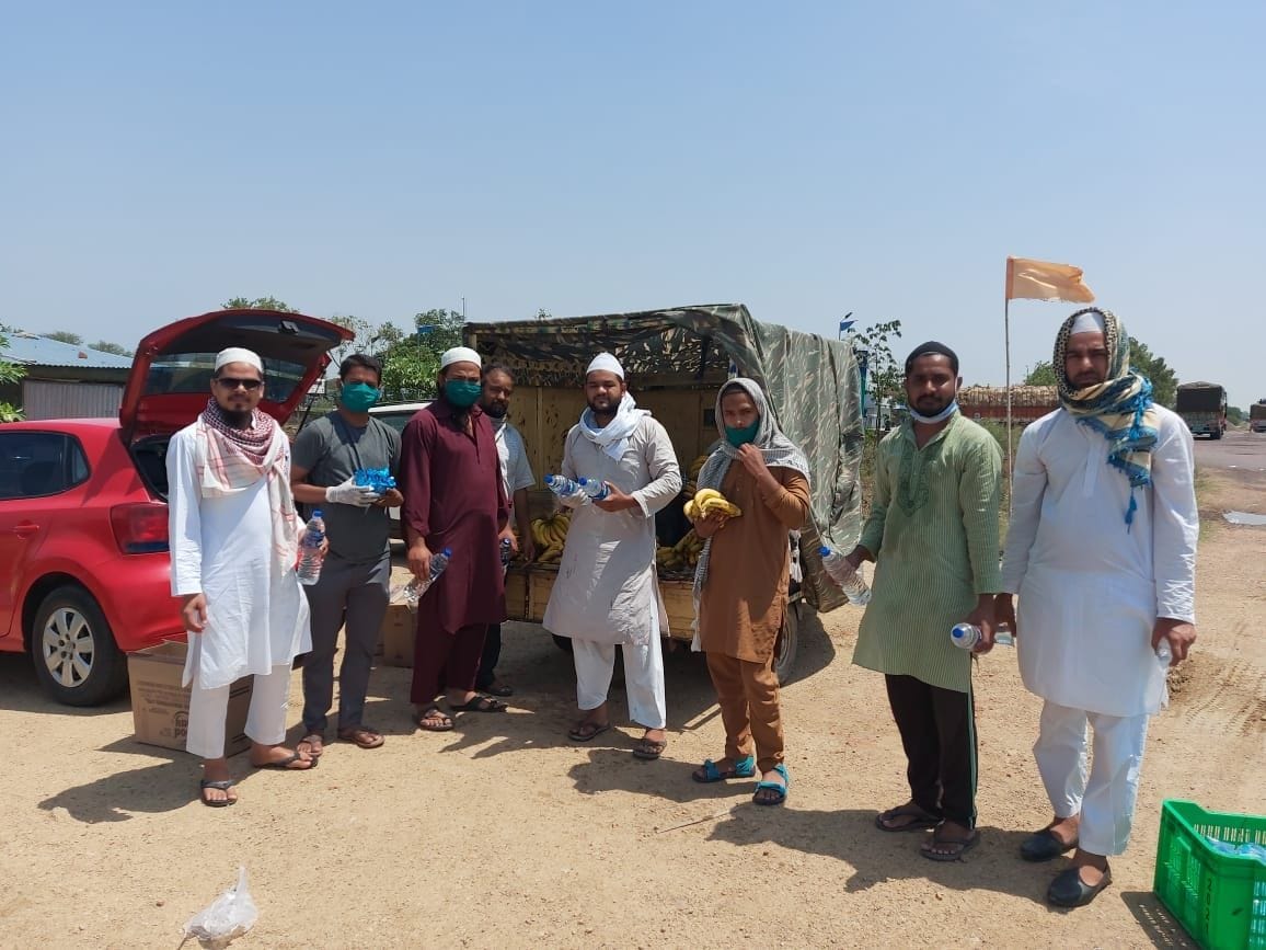provided food to migrant workers