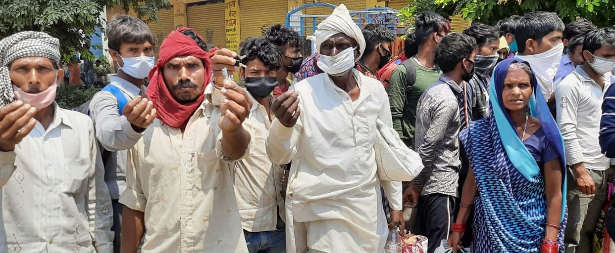Workers created ruckus to go home