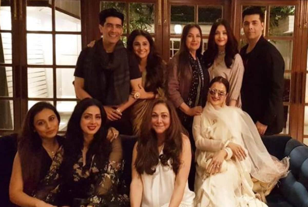 sridevi last birthday Rekha to tina ambani came together to celebrate