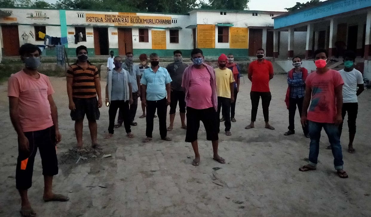 Quarantine centers not built in many villages, where there is no facility