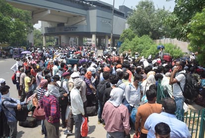 Amar Ujala Ground Report: First Day of Lockdown 4.0 or Delhi-NCR Border