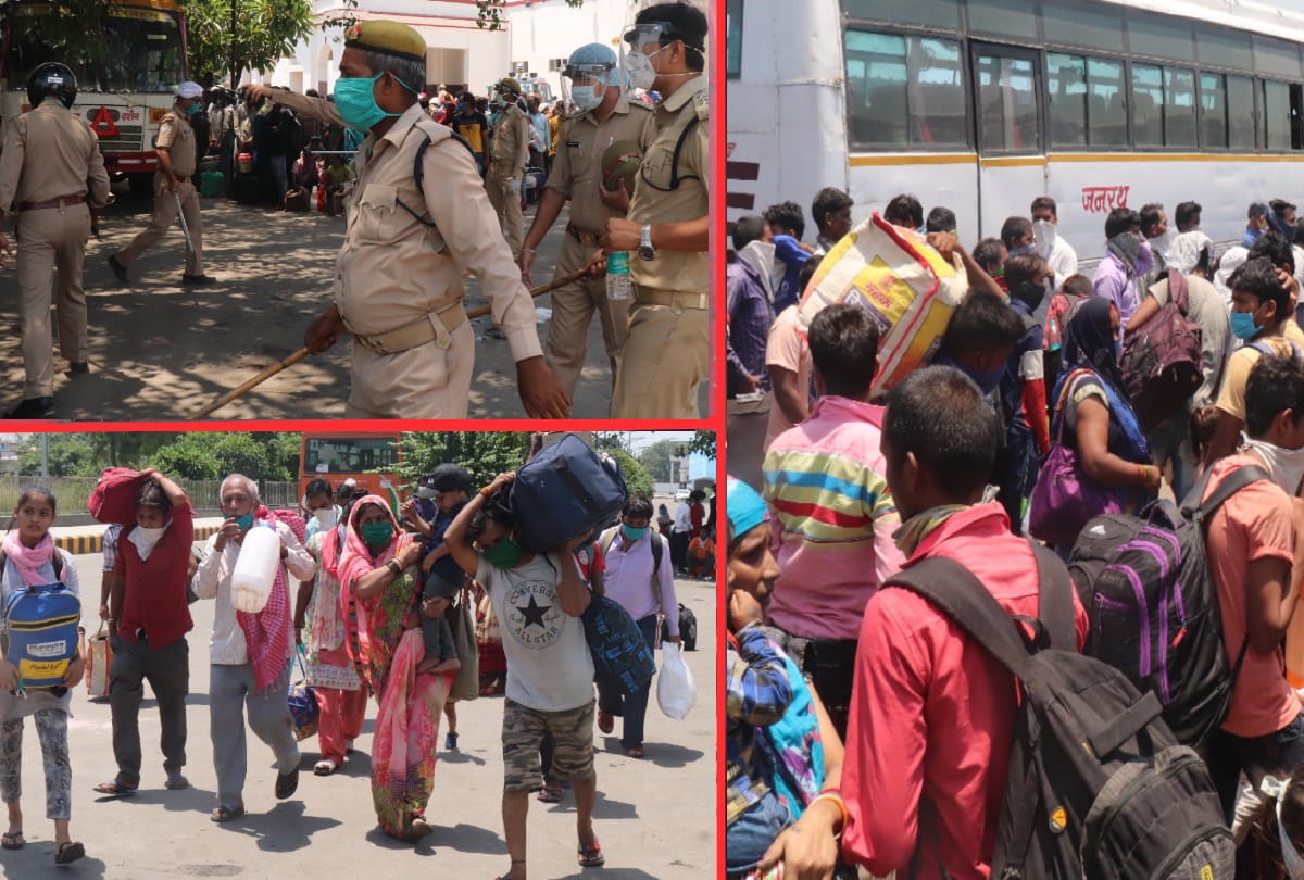 Fifteen special train reached Gorakhpur with migrant workers