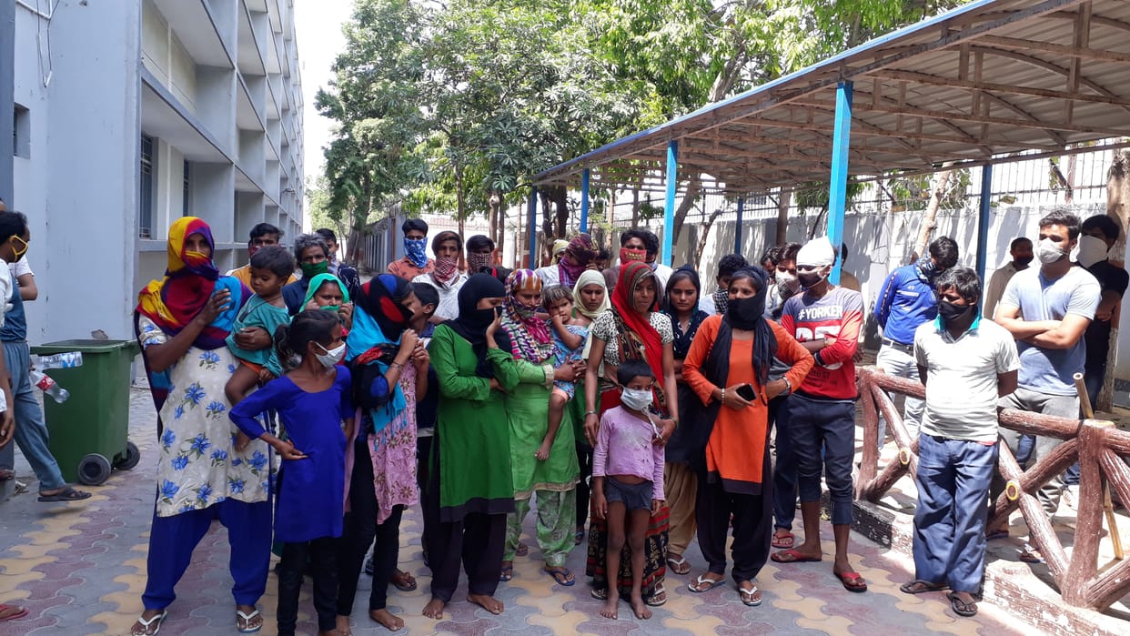Hathras: Migrant workers created ruckus at Quarantine Center for delay in reaching food