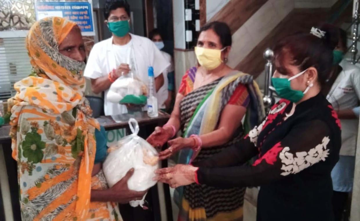 Ration materials made available to 21 poor families