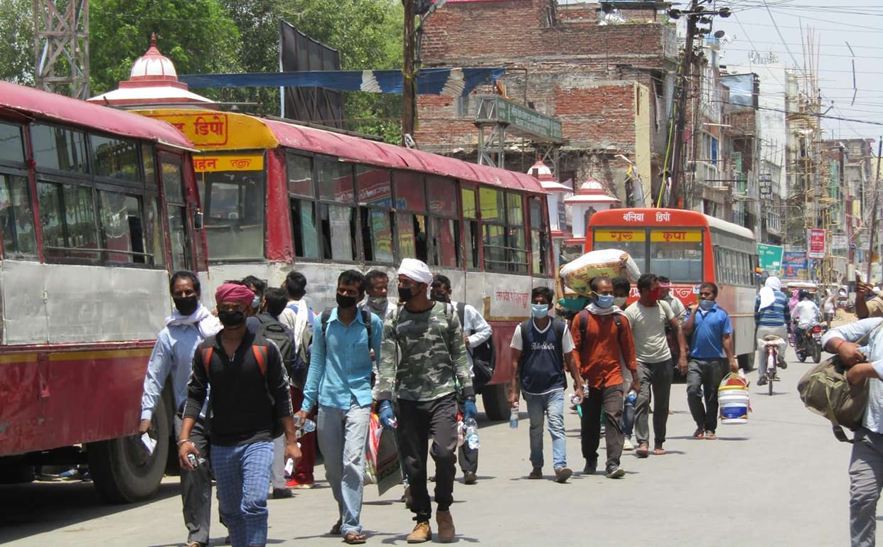 3170 workers arrived from Gujarat and Mumbai