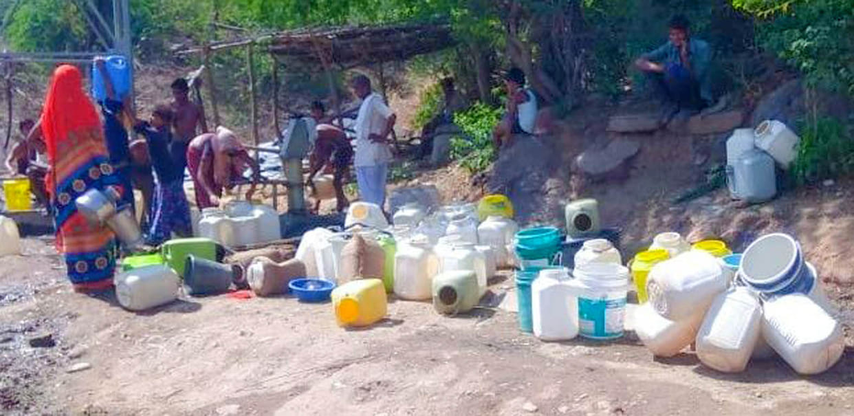 Severe shortage of drinking water in historic Kalinjar