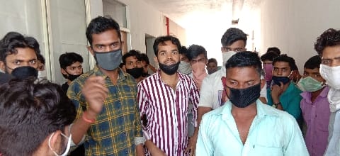 Bareilly: Uproar of migrant laborers in shelter home