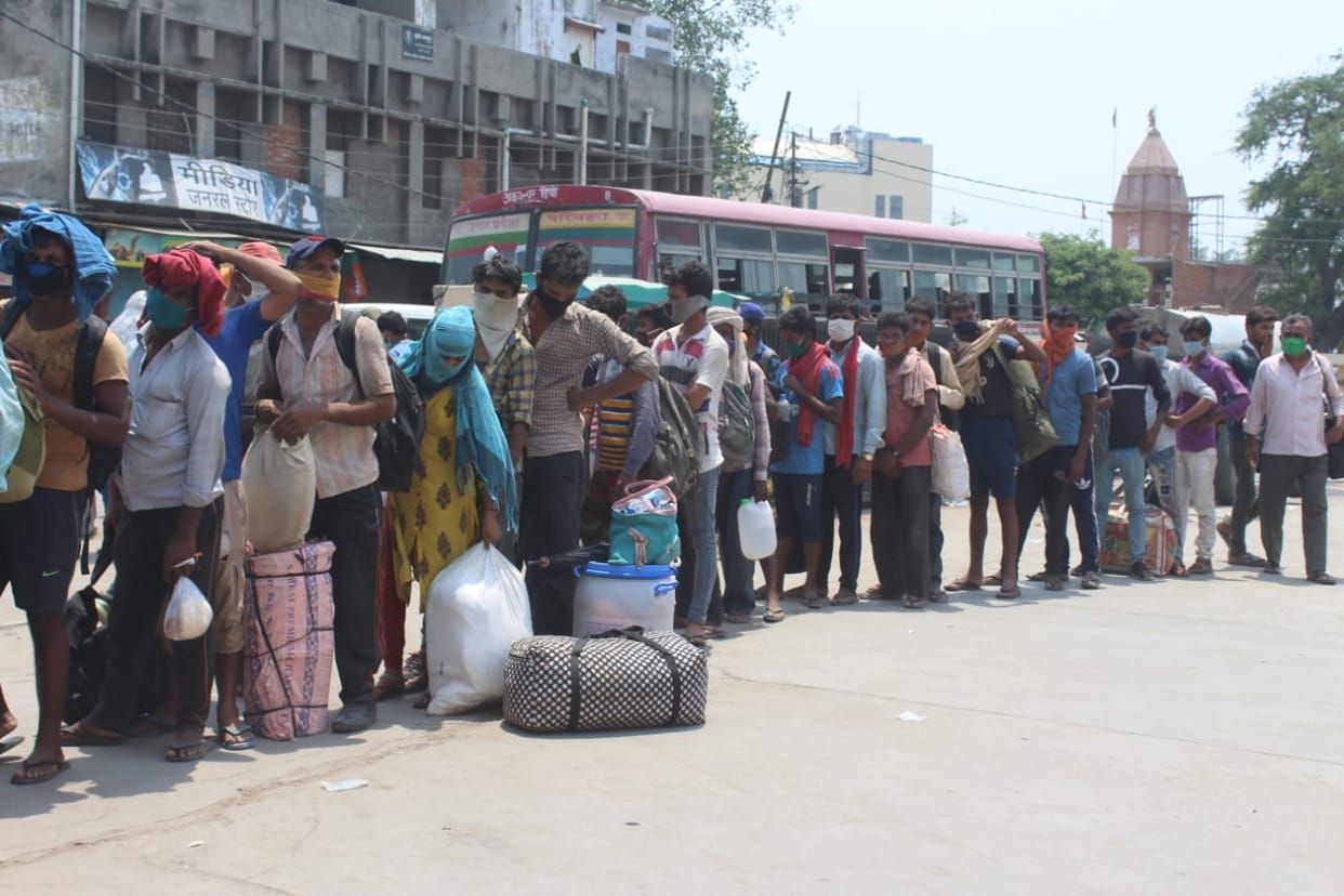 4420 migrant workers arrived in roadways in 24 hours