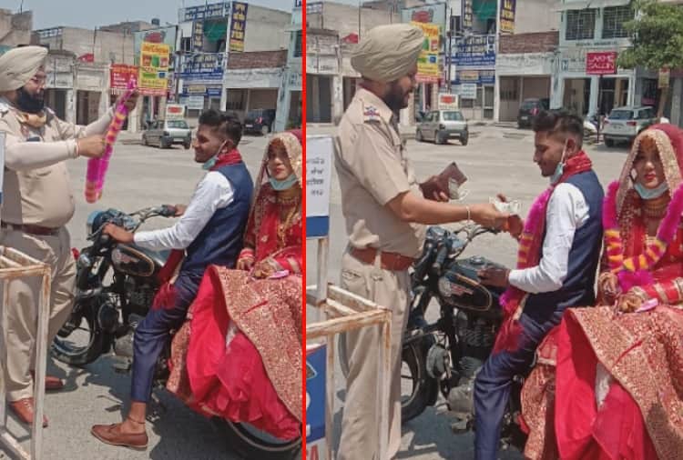 Unique wedding during lockdown in Kapurthala of Punjab