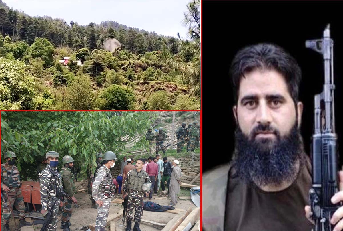 Hizbul Mujahideen top commander Tahir Mohammad Bhat killed in Doda encounter Jammu kashmir