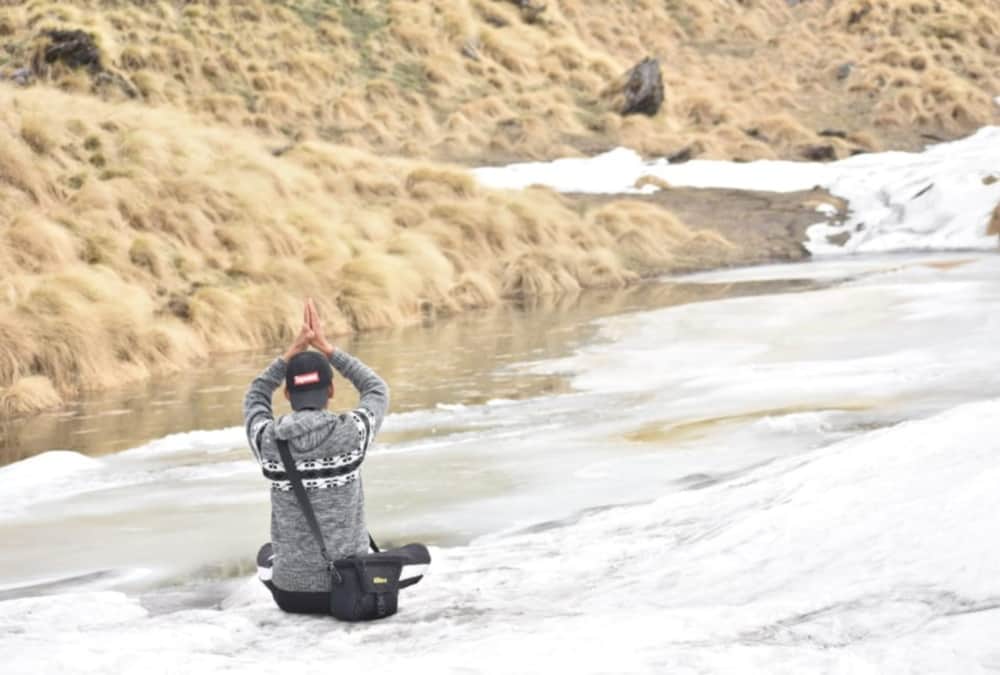 Uttarakhand: Awesome View of Snow Covered Rudarnath Temple First Time, Visuals