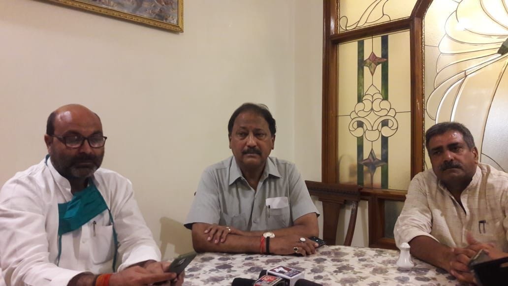 congres, leader, ajay kumar, lallu, mathura, political