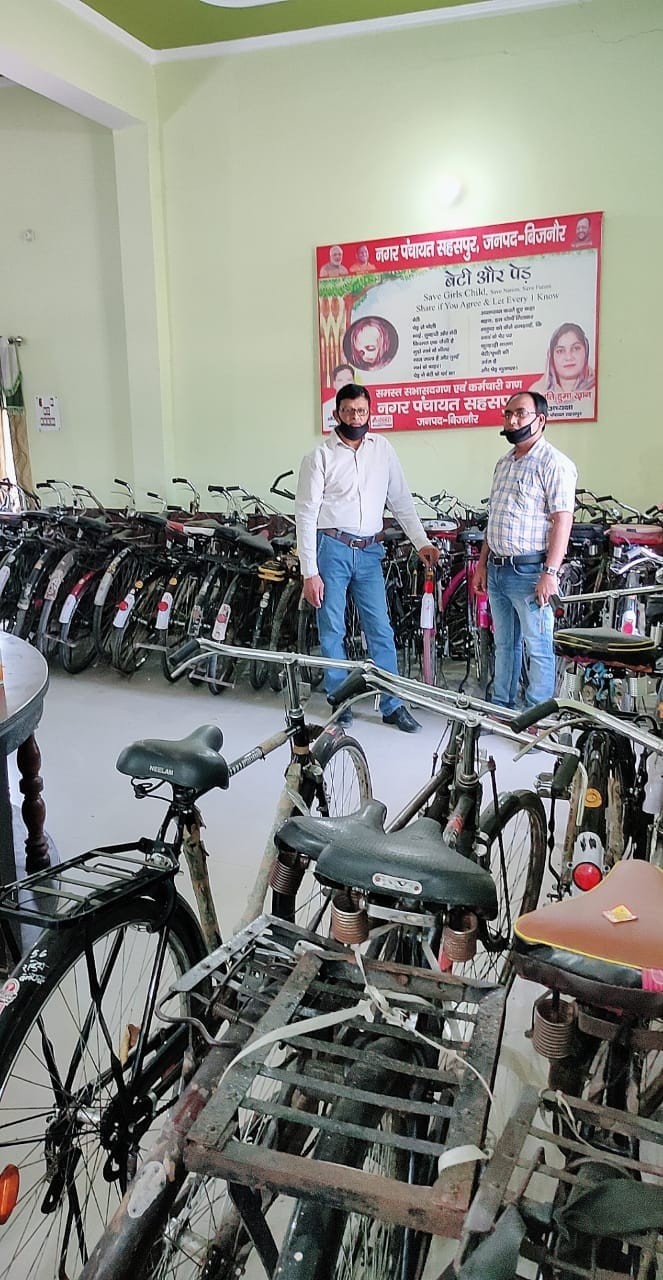 Sent laborers of Bihar home but accumulated bicycle