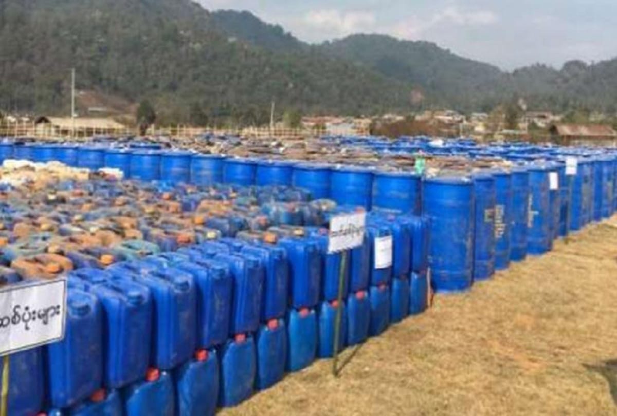 Asia biggest drug racket busted in Myanmar, 200 million meth tablets seized