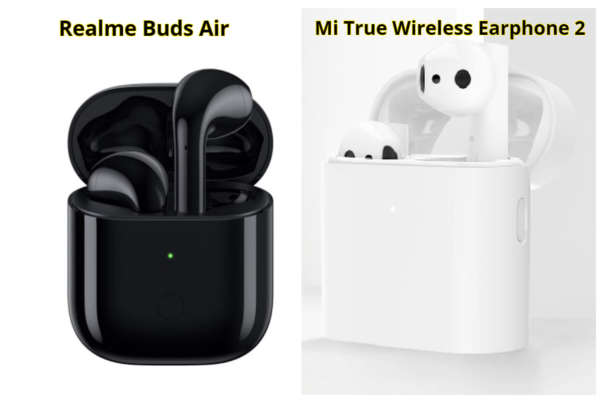 Mi True Wireless Earphone 2 vs Realme Buds Air know price and specifications in hindi