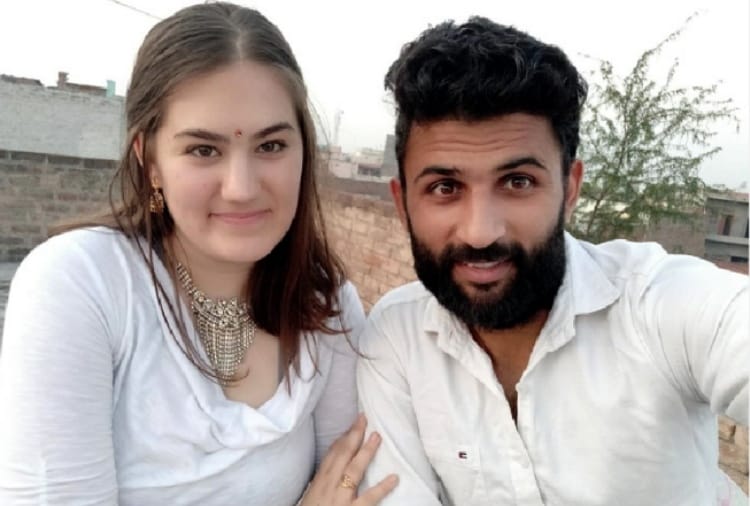 American girl reached Sonipat of Haryana and shared his experiences