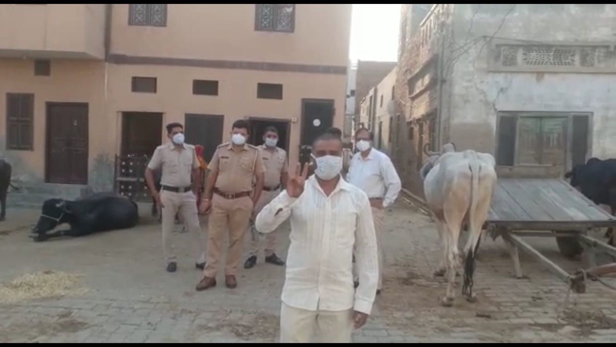 The infected youth of Sinhama Mohalla reached home by defeating Corona