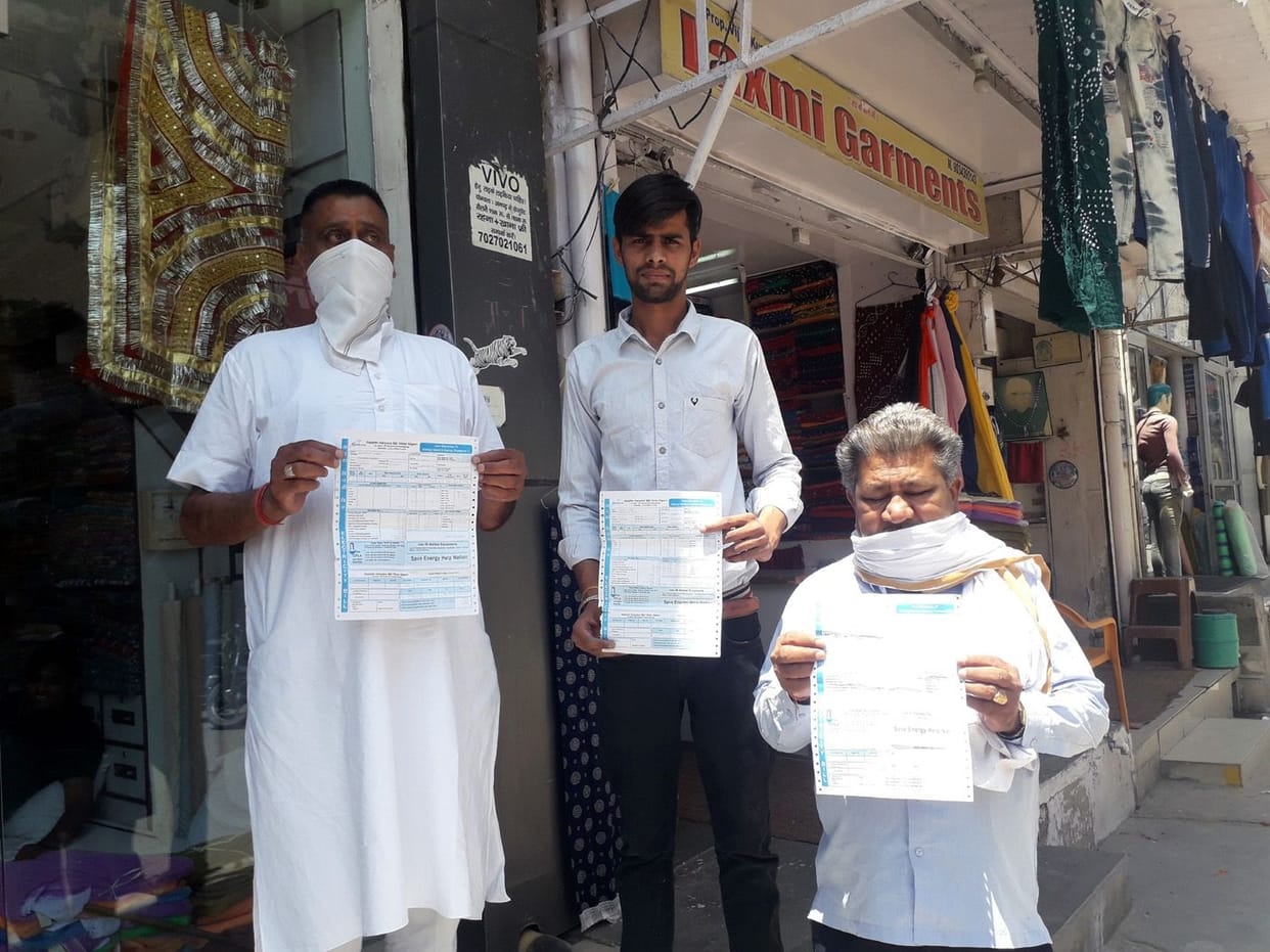 Shops closed in lockdown still sent bill of thousands of rupees