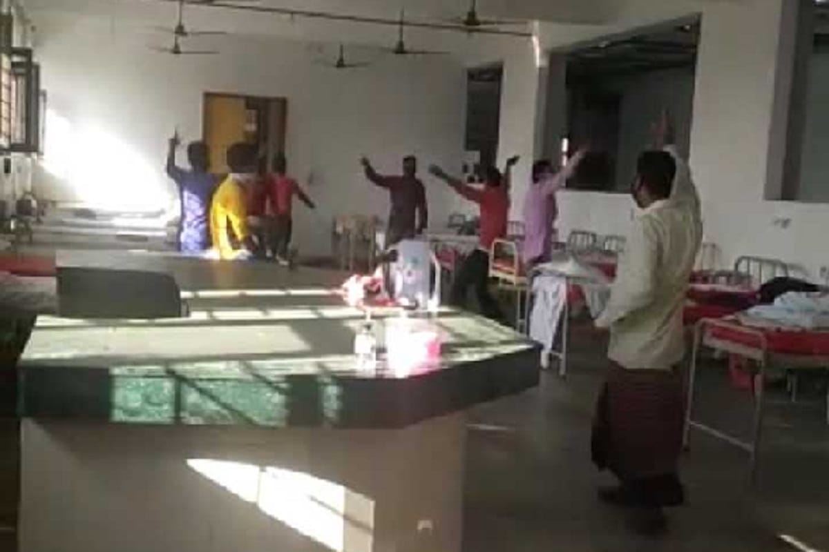 Corona suspect patient flee from Badaun district hospital