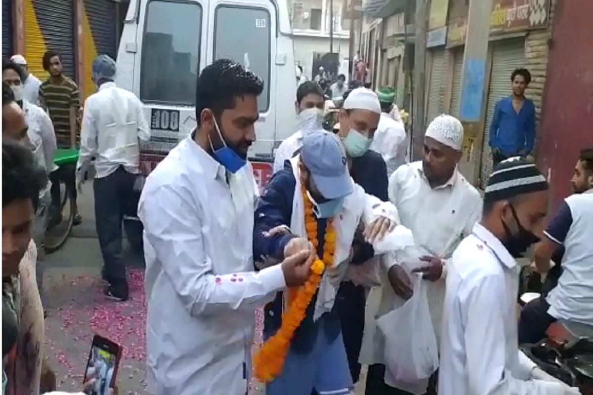 Corona Update News, a new video viral of hospital in Meerut and one injured patient recover from corona