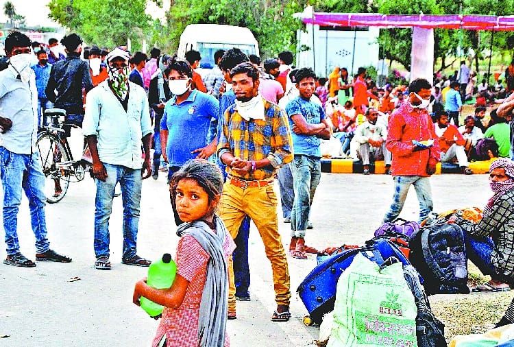 Coronavirus, Lockdown, Migrant Workers in Zirakpur