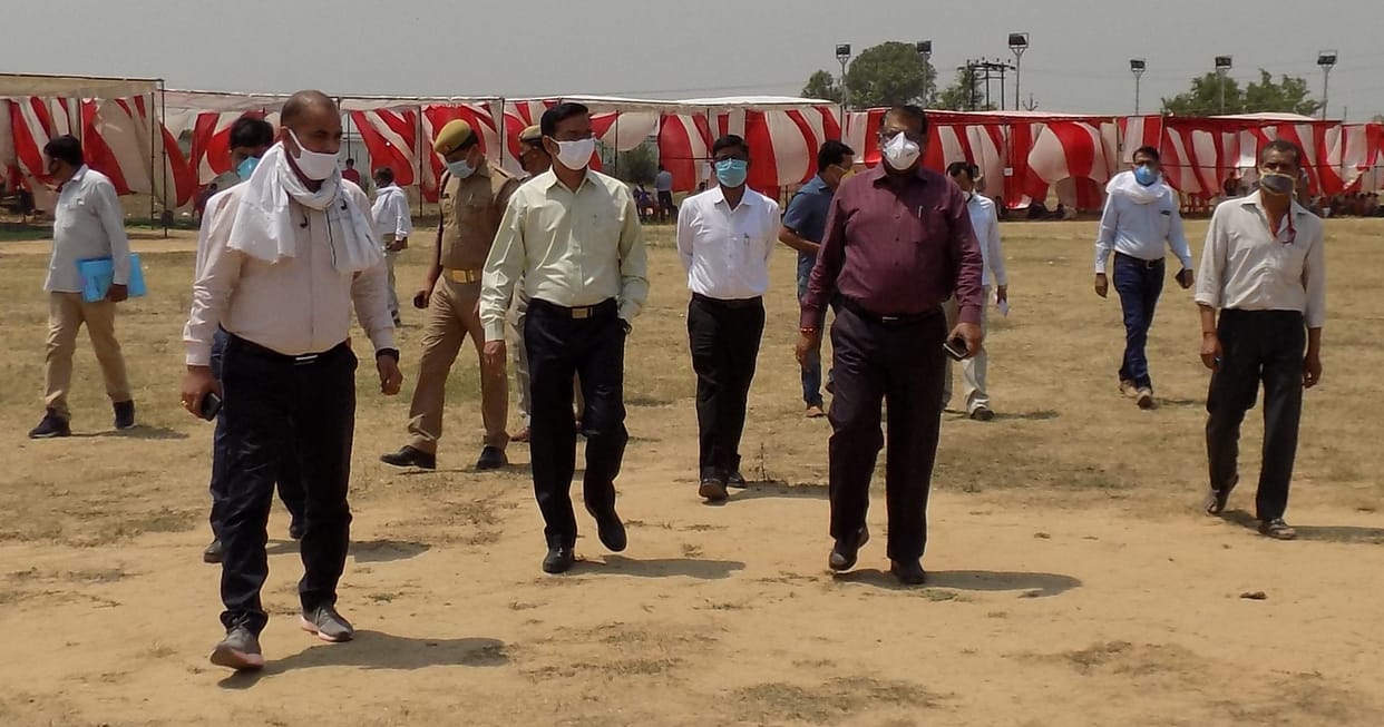 Hathras: Nodal officer knows the condition of migrant laborers