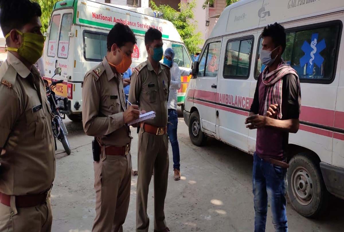 Death of a young man going home from Ahmedabad with brother and other relatives