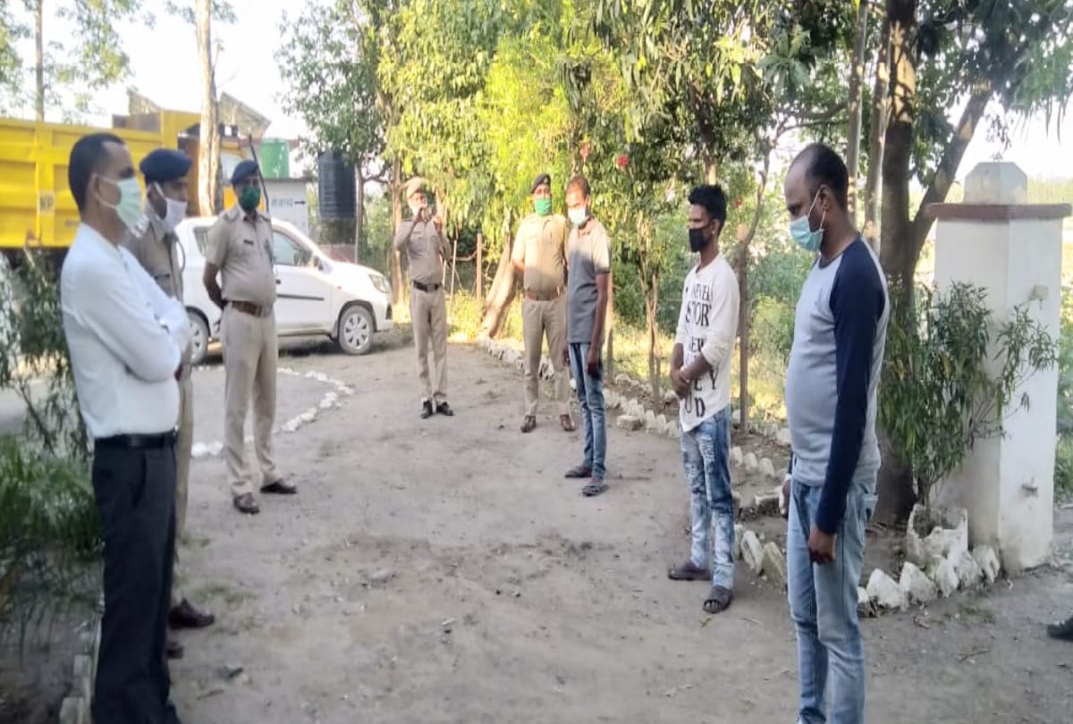 stone pelting on Himachal police reached Uttarakhand to arrest mining mafia
