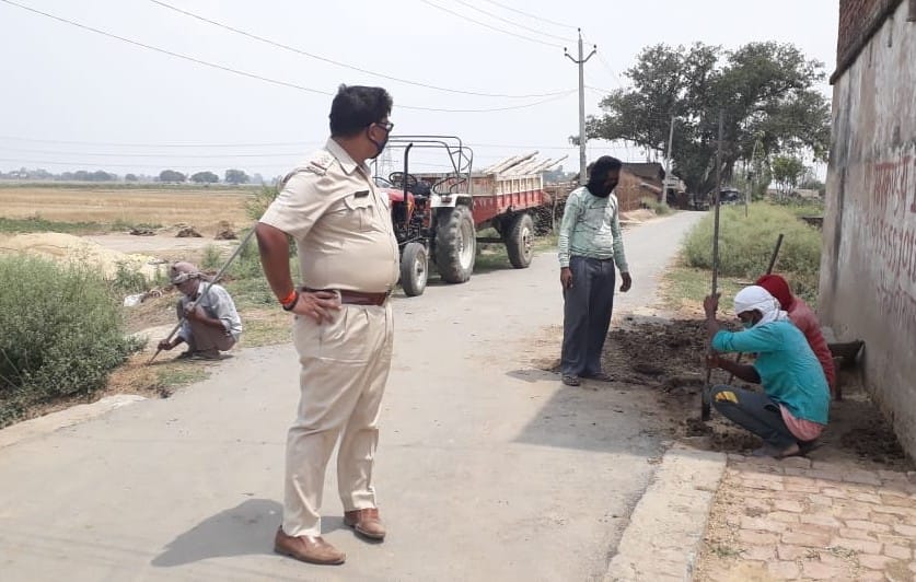 Hot spot villages sealed, officers arrived