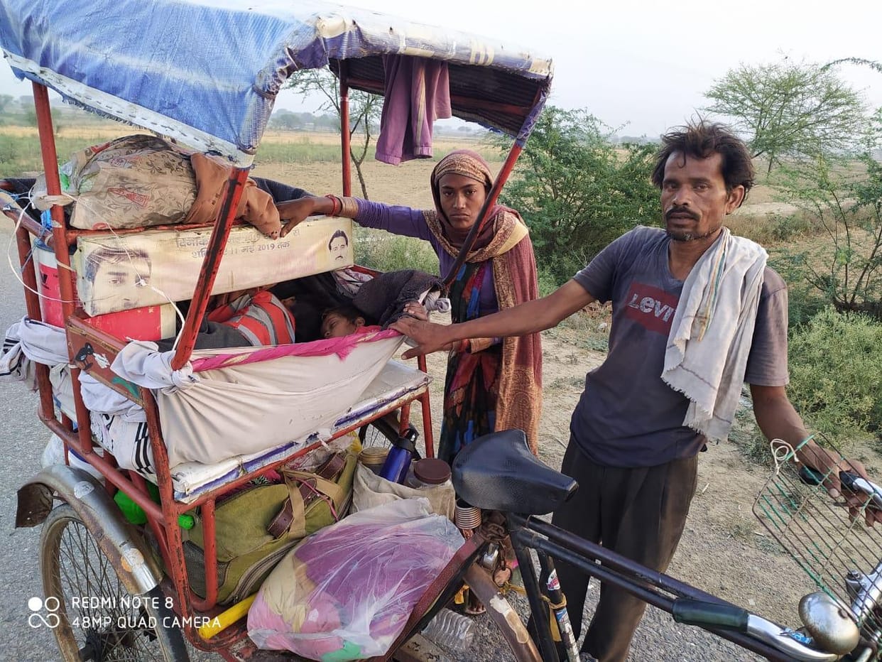 Helpless laborers need help from the government