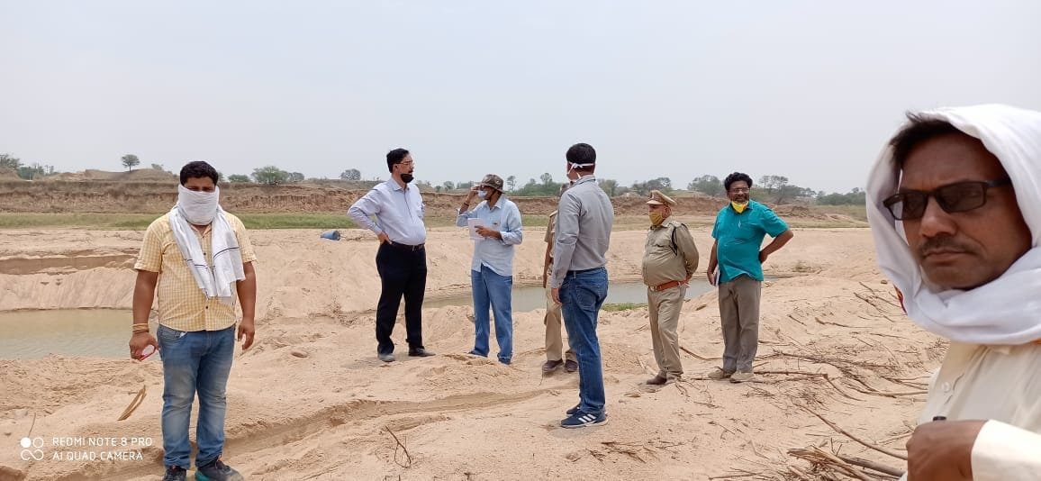 lucknow team reached korgi sand site