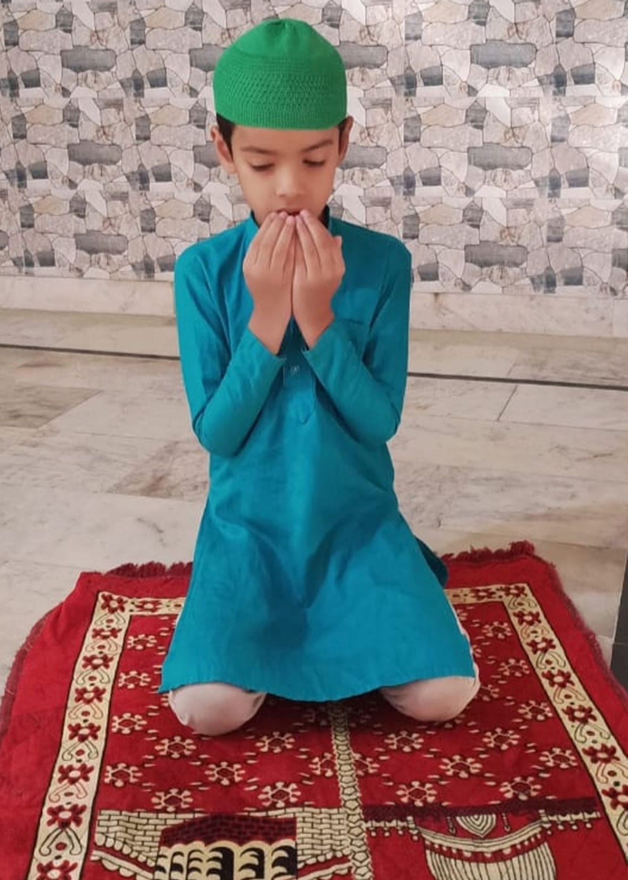 There will not be community prayers, we will call you
