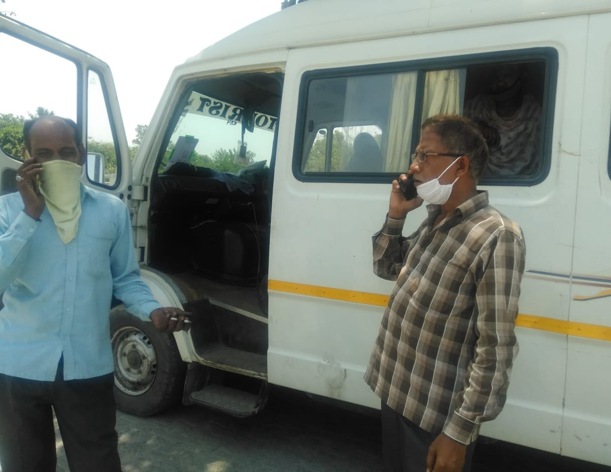 Passengers from Jaipur bus did not test