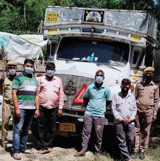 Driver caught stealing petrol from tanker, including three
