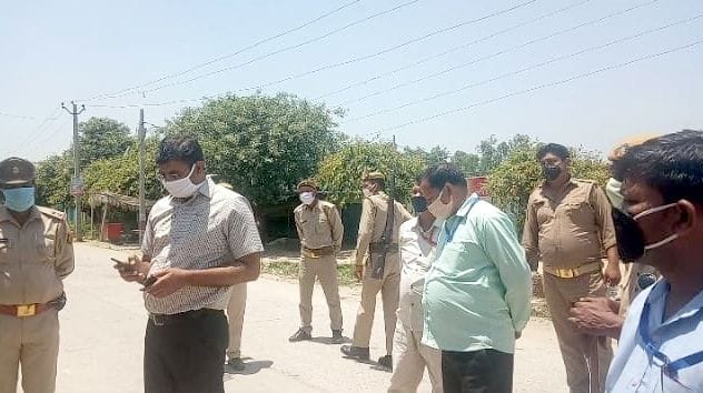 Hotspot village Hasanpur inspected
