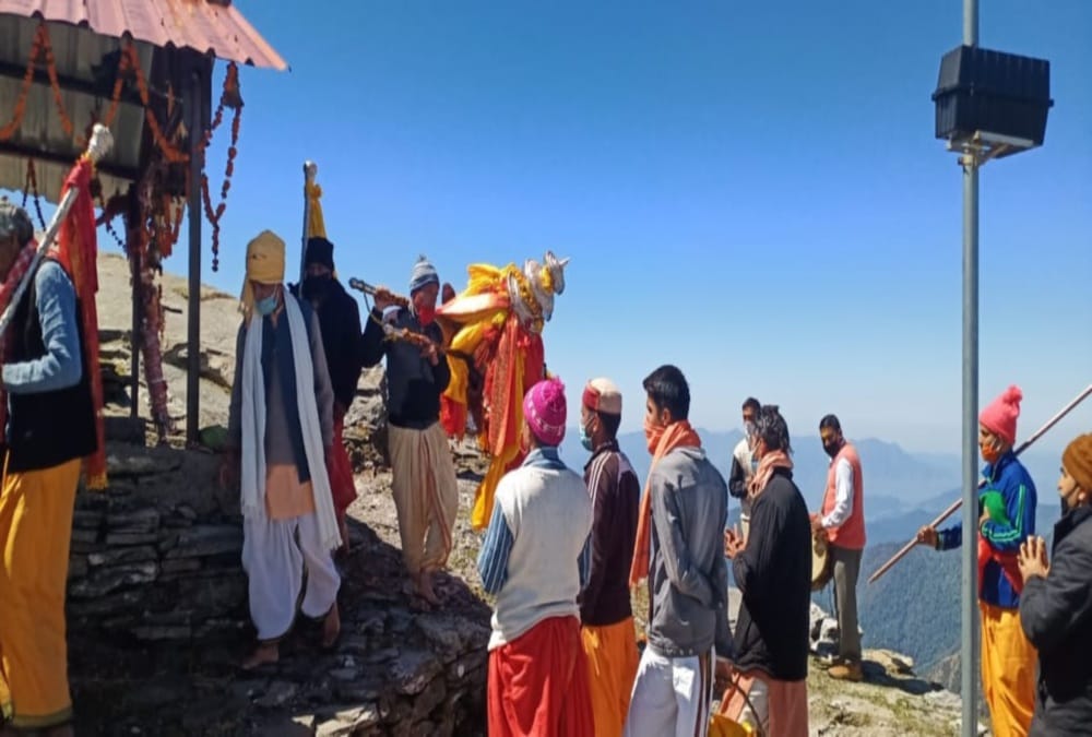 Char dham yatra 2020: Tungnath Dham Doors open, first puja held by pm modi name, Photos
