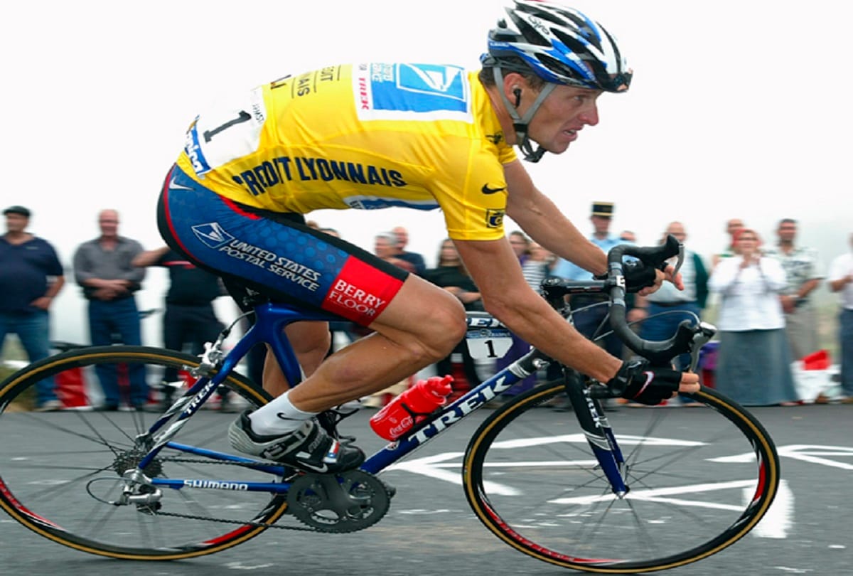 Cyclist Lance Armstrong admits to first doping probably at 21 in a documentary